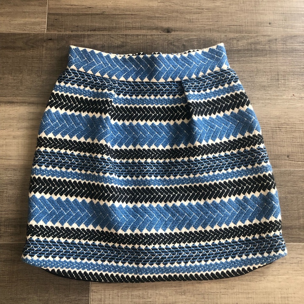 Anthropologie Nomad by Morgan Carper Woven Jacquard Skirt Size XS